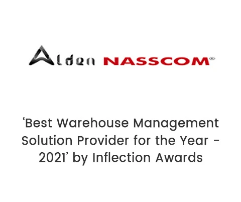 Alden Nasscom awarded Unicommerce as best warehouse management solution provider for the year 2021