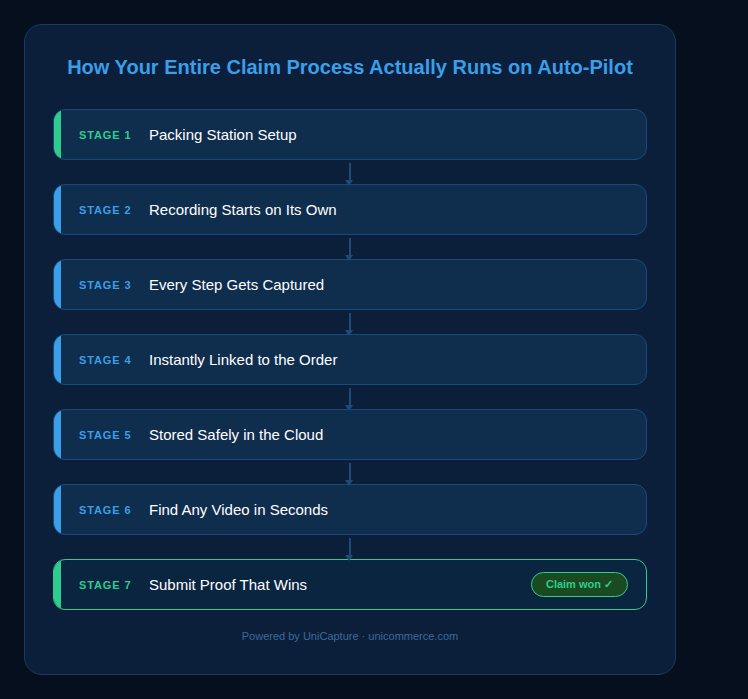 entire workflow of video management system