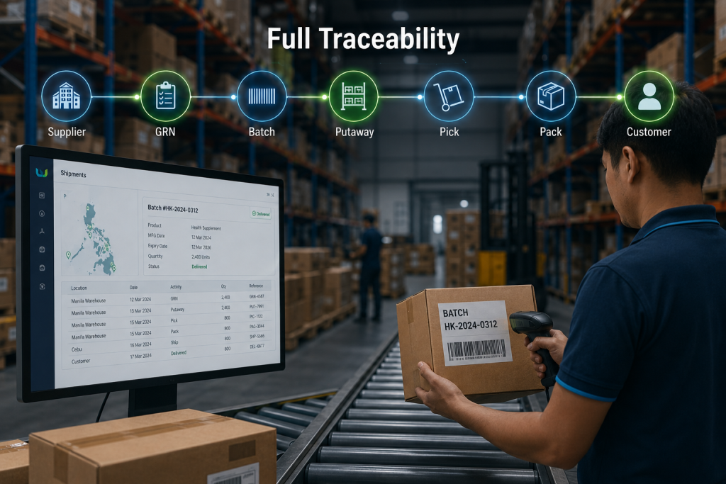 Tracking Inventory vs Tracking Traceability
