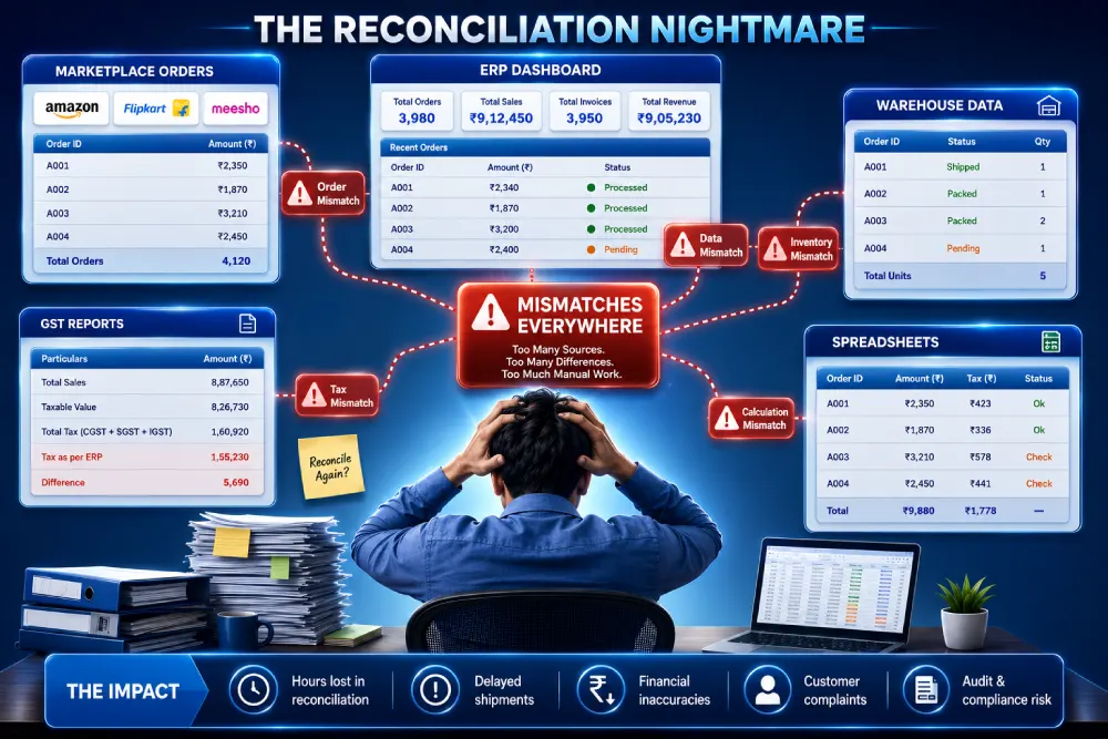 reconciliation issue