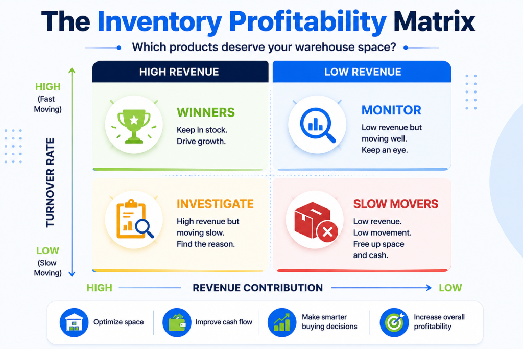 Inventory profitability matrix overview
