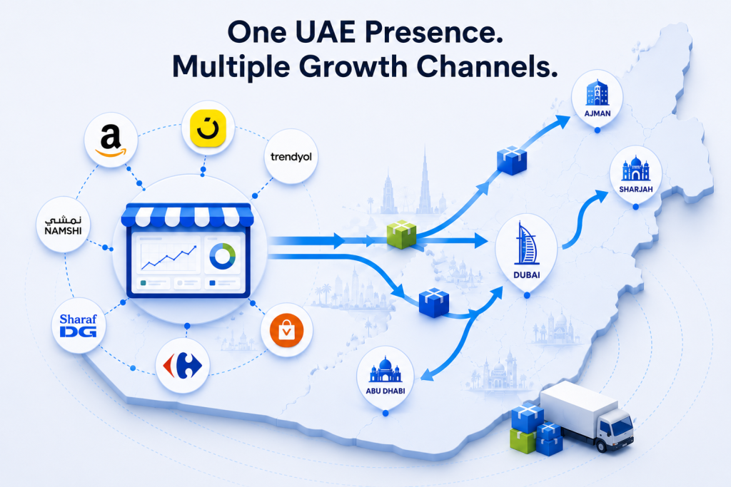 E-commerce growth channels in UAE