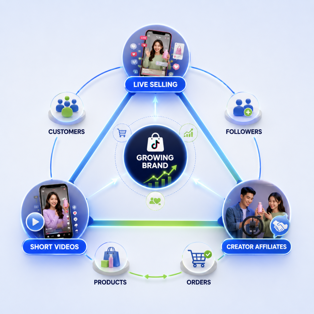 Growing brand through TikTok Shop strategy