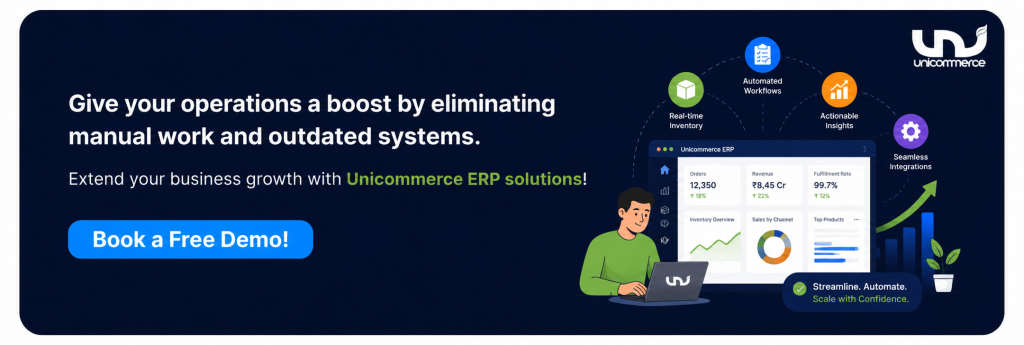 Boost operations with Unicommerce ERP